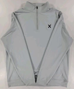 Peter Millar Herren Perth Performance 1/4 Reißverschluss Pullover St. X Xavier grau Large  - Bild 1 von 12