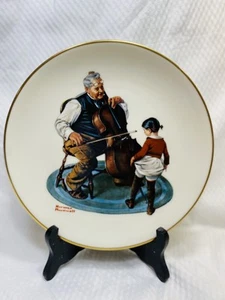 Norman Rockwell Fine China - Grandpa’s Girl With Original Box - Picture 1 of 3