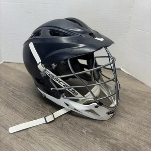 Casco de lacrosse Cascade Pro 7 Seven azul marino/blanco cara completa - Imagen 1 de 6