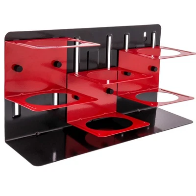 Portavasos magnético para latas, botellas y vasos - Tiene capacidad para 3 latas de spray, pintura, botellas, bebidas Foto 1 de 4