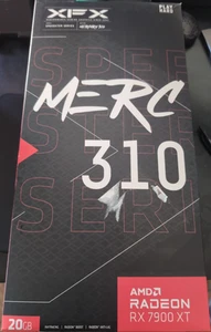 XFX Speedster MERC310 AMD Radeon RX 7900XT 20GB GDDR6 Graphics Card RX-79TMERCUR - Bild 1 von 4