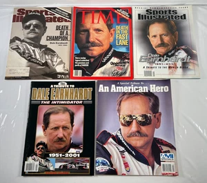 Lot of 5 Dale Earnhardt Racing Legend Tribute Magazines Sports Illustrated, Time - Bild 1 von 7