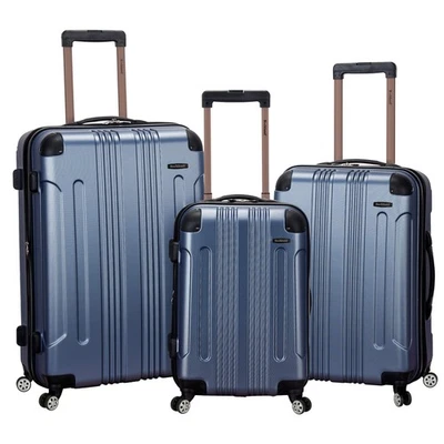London Hardside Spinner Wheel Luggage, Blue, 3-Piece Set (20/24/28) - Image 1 of 4