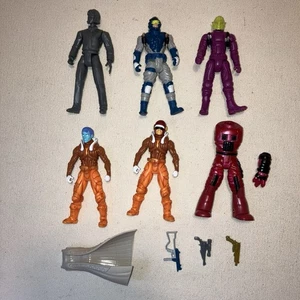 KNIGHTS OF THE SLICE - TOY PIZZA 3.75" GLYOS ACTION FIGURE mixed LOT and parts - Picture 1 of 7