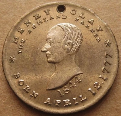 HT-807 Dewitt HC 1844-36 R-3 Elección UNC - Henry Clay / Whigs encontrado buscando 1840 Foto 1 de 2