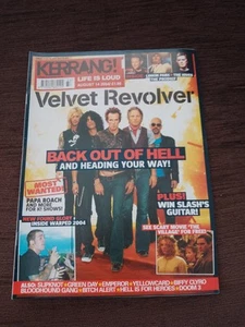 Kerrang Magazine 1018.  14 August 2004 . Velvet Revolver - Picture 1 of 1