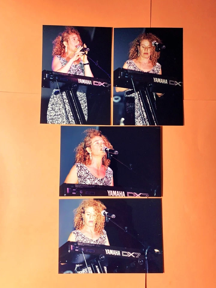 CAROLE KING CLÁSICO ARTISTA POP VIVO EN CONCIERTO CONJUNTO DE FOTOS 4 3x5 #2 Foto 1 de 1