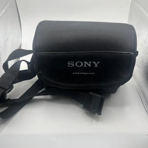 SONY HANDYCAM Vídeo Camera Recorder Soft Carrying Case Bag BAG ONLY - Picture 1 of 3