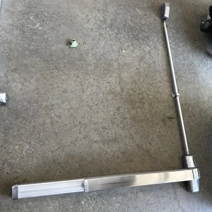 Von Duprin 3ft Exit Device 99, Panic Push Bar Touchbar & Rod Satin Aluminum - Picture 1 of 6