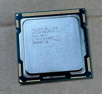 Intel Core i7-870 3.7Ghz Quad Core Socket LGAx CPU SR3QR Foto 1 de 2