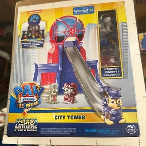NEU Paw Patrol Movie Micro Movers City Tower Spielset - Bild 1 von 3