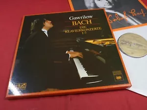 Bach KLAVIERKONZERTE 1 - 7 Gawrilow - Melodia Eurodisc Germany 3 LP-Box nm - Bild 1 von 3
