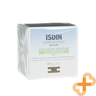 ISDIN ISDINCEUTICS Hyaluron Feuchtigkeit Creme Für Ölige Und Mischhaut 50Ml - Bild 1 von 4