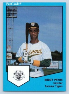 Buddy Pryor 1989 ProCards Tacoma Tigers 