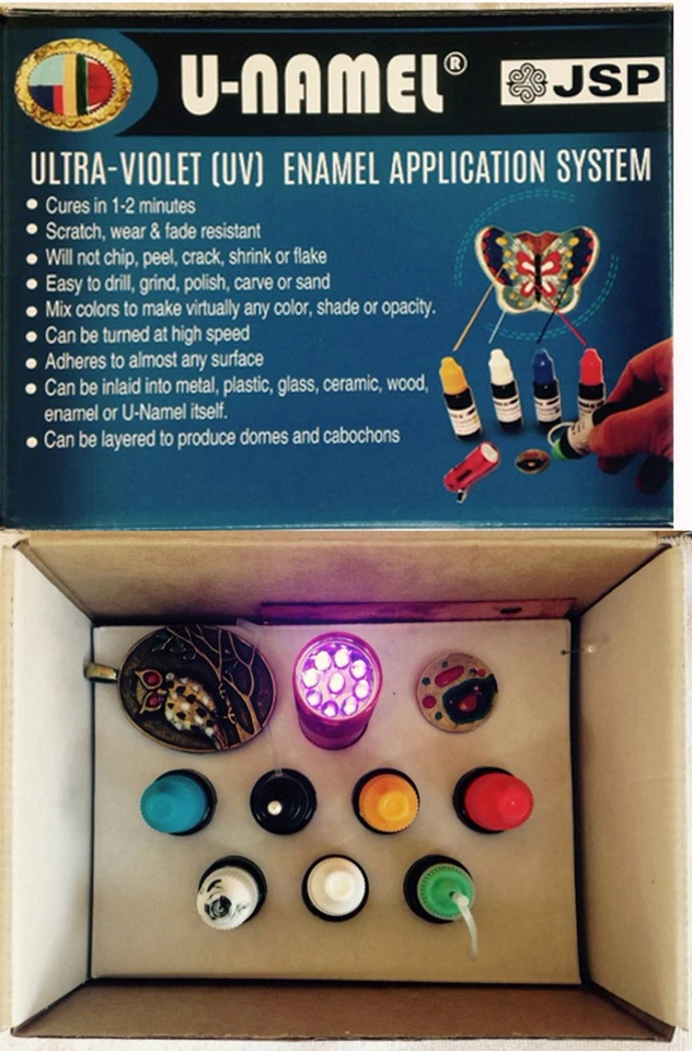 Kit de inicio U-NAMEL, 7 colores + luz LED (EZ2097) Foto 1 de 1