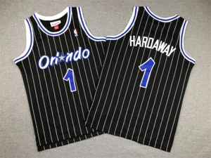 Penny Hardaway Orlando Magic 1# Basketball Jersey All Stitched Kid Size S - Picture 1 of 4