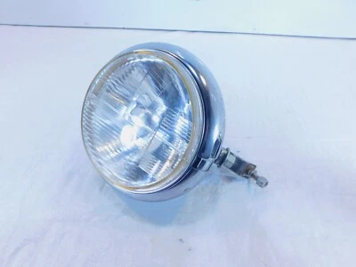 1985-2000 Honda CMX250 CMX250C Rebel 250 Chrome Front Headlight Headlamp Light - Imagem 1 de 4