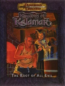 THE ROOT OF ALL EVIL VF! K&C1100 D&D Kingdoms of Kalamar Module Dungeons Dragons - Picture 1 of 3