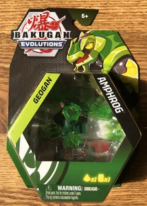 Bakugan Evolutions Geogan Amphrog (Walmart Exclusive) New in Package - Picture 1 of 2