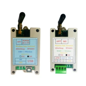 Transceptor RS485 a USB RS45 UART transmisión de datos en serie larga distancia 868 MHz - Imagen 1 de 9