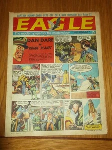 EAGLE VOL 20 #4 25TH JANUARY 1969 BRITISH WEEKLY DAN DARE - Picture 1 of 1