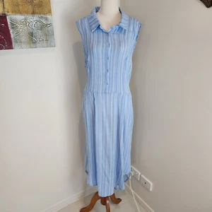 Silver wishes womans dress size 16 with pockets in good pre-owned condition. - Picture 1 of 8