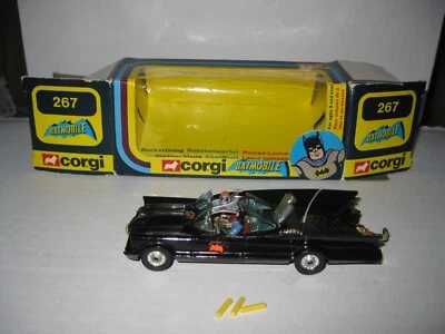 Corgi 267 Batmobile 1978 version in orig box. - Image 1 of 4