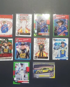 2023 Nascar Donruss Racing Insert Lot #5 - 10 Card Lot - Picture 1 of 3