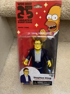 NECA Simpsons Stephen King 25 Grandes Estrellas Invitadas Serie 3 SIN NUEVO - Imagen 1 de 4