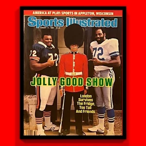 Sports Illustrated  8/11/86 Chicago Bears Dallas Cowboys Refrigerator Perry - Picture 1 of 2
