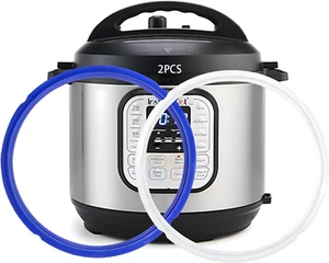 2 Pack Sealing Ring 6Qt for Instant Pot Sealing Ring for 6 & 5Qt Insta Pot, Food - Picture 1 of 7
