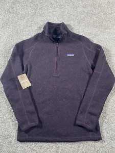 Patagonia Better Sweater 1/4 Zip Fleece Obsidian Plum 25618-OBPL Women's Size XS - Picture 1 of 7