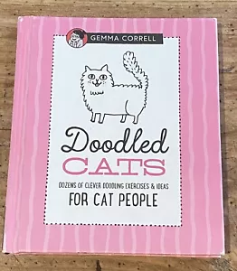 DOODLED CATS for CAT PEOPLE, Gemma Correll 2018 Doodling Ideas Drawing Technique - Picture 1 of 11
