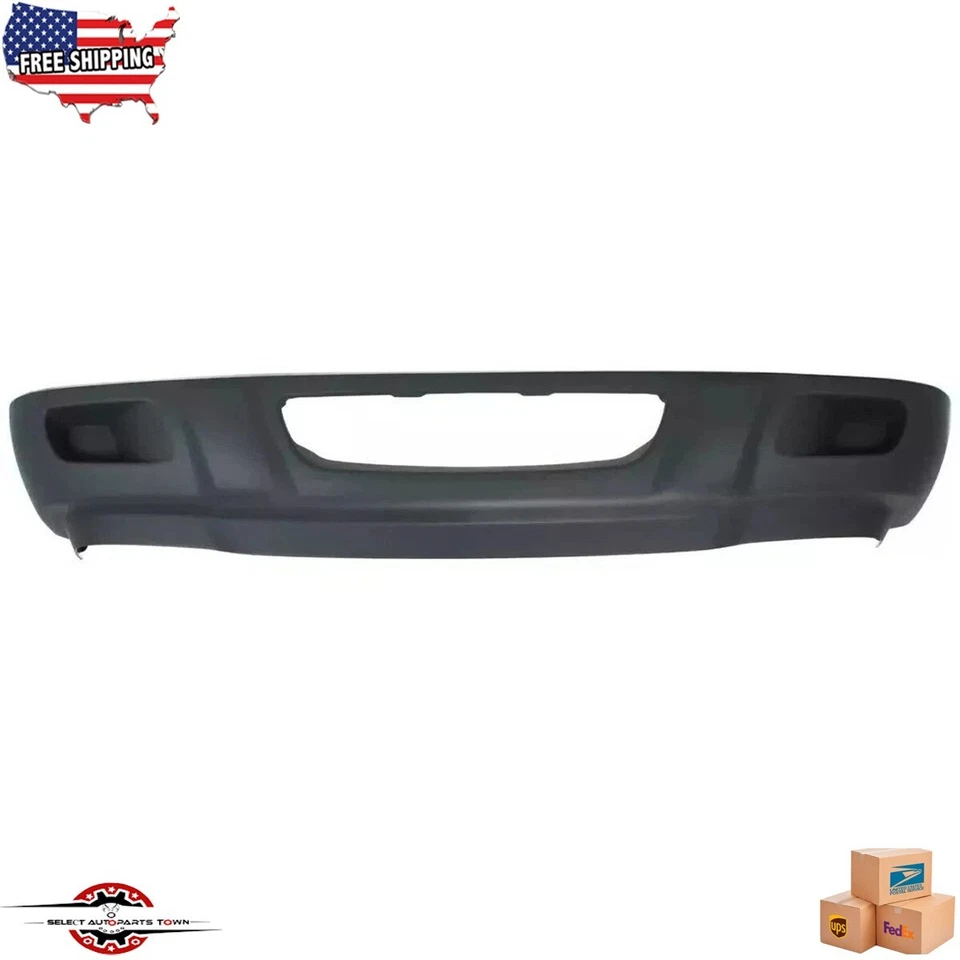 Fits 2001-2003 Ford Ranger New Front Bumper Lower Valance W/o fog Primed Gray - Image 1 of 4