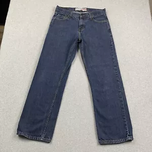 Levis Denizen 281 Jeans Mens 30x30 Straight Fit Denim Cotton Casual Workwear Dad - Picture 1 of 19