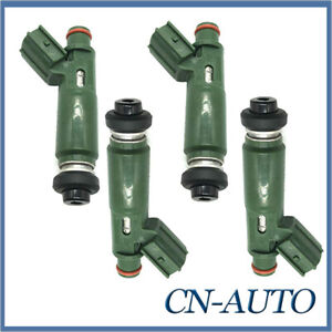 4x Fuel Injectors For Toyota MR2 00-06 Celica 00-07 Corolla 01-05 1.8L 1ZZ-FE