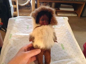 11 Zoll Eskimopuppe - Bild 1 von 3