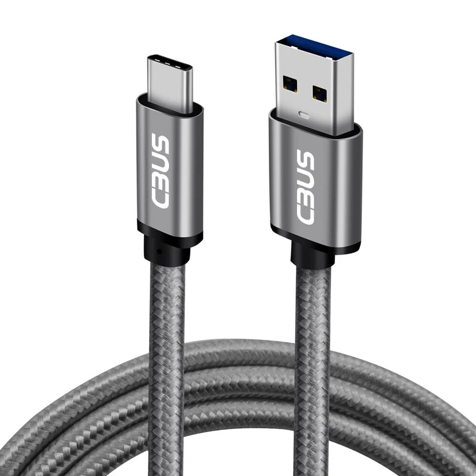 USB C Cable, 10ft Fast Charging Braided Charger Cable Type-C for Samsung Galaxy - Image 1 of 4