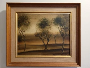 Pro Hart (1928-2006)- Original Oil on Board- 390×450mm - Picture 1 of 11