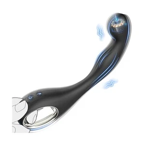 Prostate Vibrator with 10 Vibration Modes, Male Prostate Massager & Women G S... - Picture 1 of 8