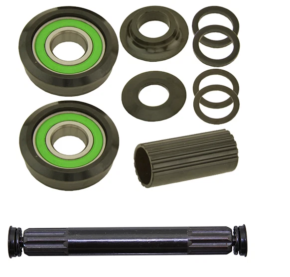 CONVERSION KIT 8T spline 8 SPLINES 19mm spindle AMERICAN SEALED BOTTOM  BRACKET  - Image 1 of 1