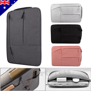 Laptop Sleeve Case Carry Bag For Macbook Air/Pro Lenovo Dell HP ASUS 13" 15" - Picture 1 of 15