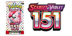 Pokemon 151 Singles #001 - #165 - Multi Achats Disponible - Restocké