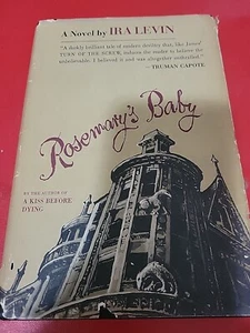 ROSEMARY'S BABY / Ira Levin First Book Club Edition, HCDJ, 1967 - Picture 1 of 19