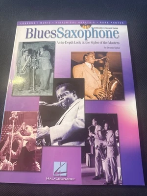 Blues Saxophone by Dennis Taylor Hal Leonard HL00842031 Music Book - Image 1 of 4