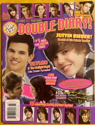 JUSTIN BIEBER pop star ARIANA GRANDE Robert Pattinson KRISTEN STEWART + posters - Image 1 of 4