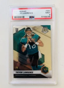 2021 Mosaic Trevor Lawrence RC #301 PSA 9 - Bild 1 von 2