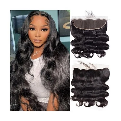 13x4 Encaje Cierre Frontal Cuerpo Onda Completo Encaje Frontal Oreja a Oreja Pr... Envío Rápido Foto 1 de 4