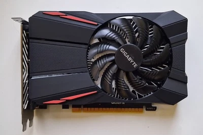 Nvidia Gigabyte GeForce GTX 1050 Ti D5 4G  - 4Gb Graphics Card - HDMI/DP/DVI - Image 1 of 4