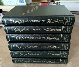 The Gospel According to Matthew 6 Vol Commentary Complete Set by Oliver B Greene - Picture 1 of 1